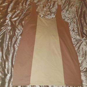 Two toned pink dress